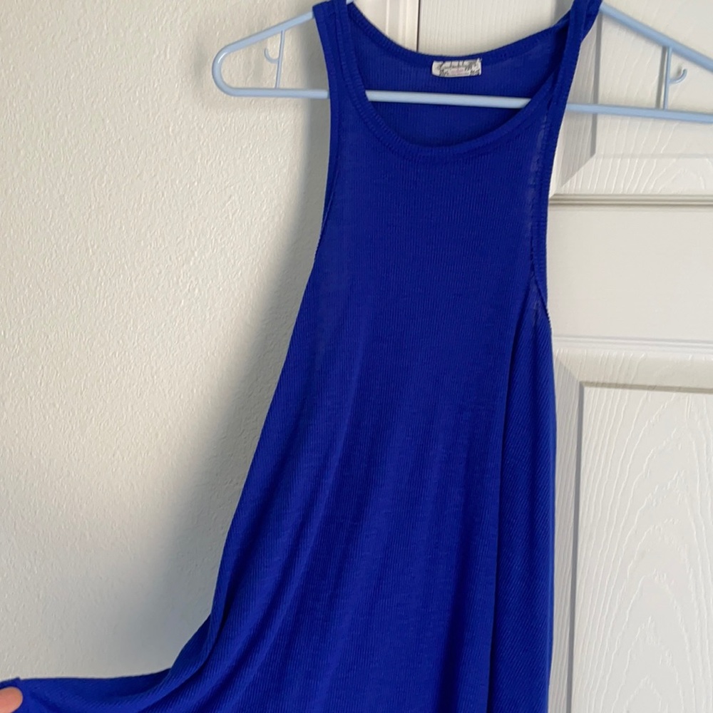 Free People cobalt blue tank